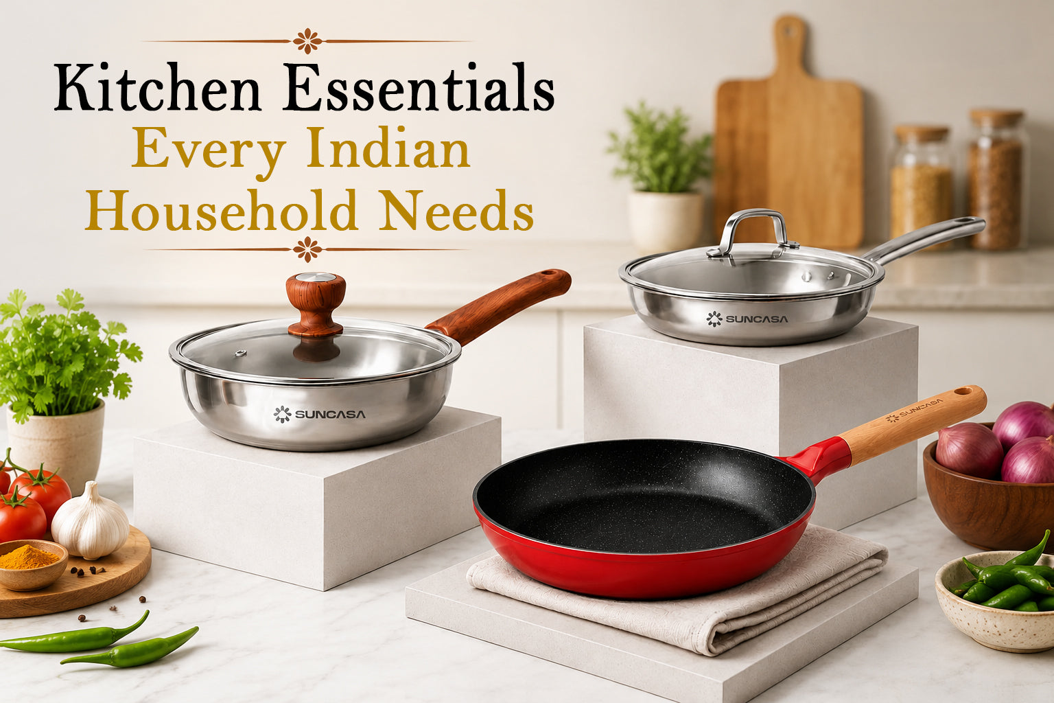 Kitchen Essentials Every Indian Household Needs