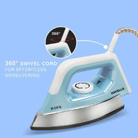Havells Dry Iron HAWAK Blue 1100 w - Premium Dry Iron