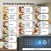 Havells AIR OVEN AVANZA 15L 1700W - Premium Air Oven