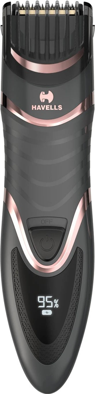 Havells Digital Trimmer Gold BT9010 - Premium Grooming & Trimmer
