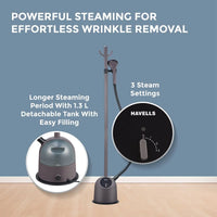 Havells FYBER ST GARMENT STEAMER - Premium Garment Steamer