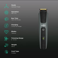 Havells BT8700 TITANIUM B T - Premium Grooming & Trimmer