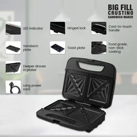 Havells BIG FILL HEXO GRILL SANDWICH - Premium Sandwich Maker