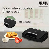 Havells BIG FILL HEXO GRILL SANDWICH - Premium Sandwich Maker