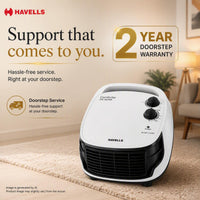 Havells COMFORTER ROOM HEATER WHITE - Premium Room Heater
