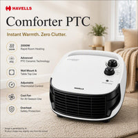 Havells COMFORTER ROOM HEATER WHITE - Premium Room Heater