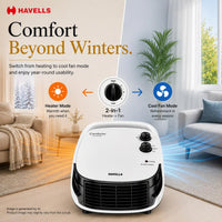 Havells COMFORTER ROOM HEATER WHITE - Premium Room Heater