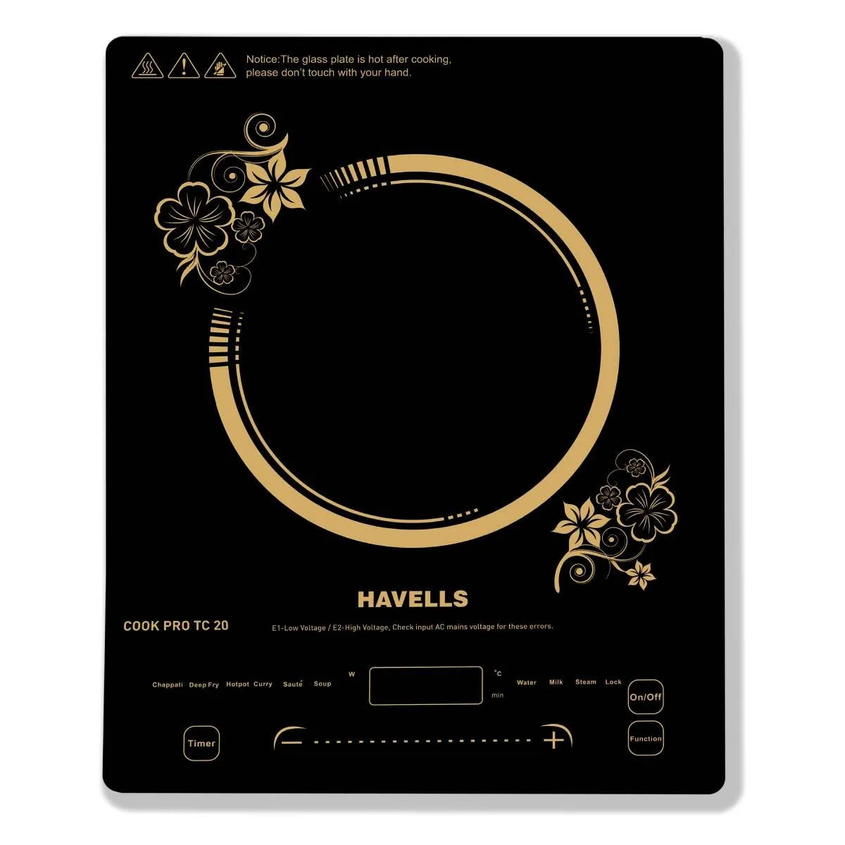 Havells COOK PRO ICT TC 20 INDUCTION COOKTOP - Premium Induction Cooktop