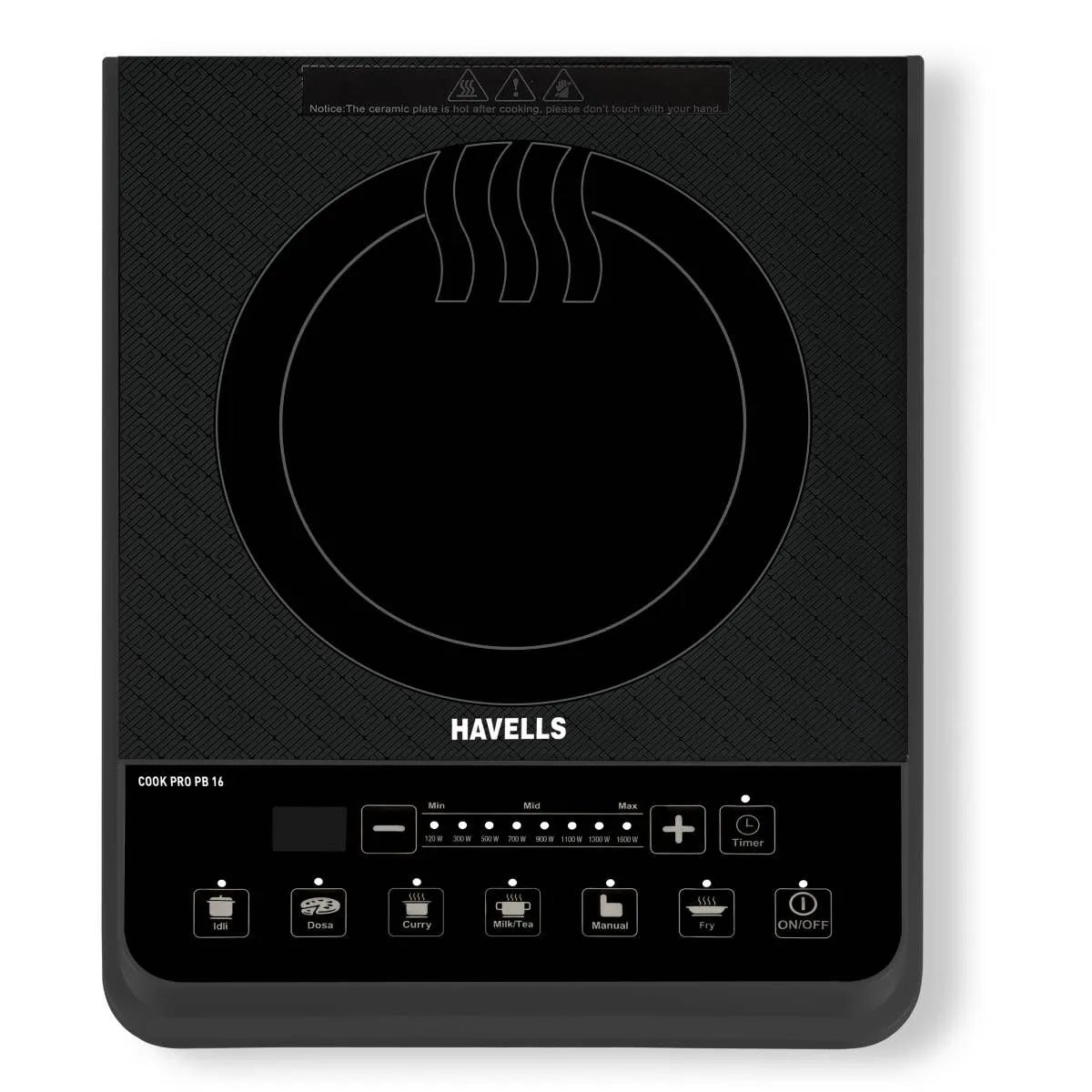 Havells COOK PRO PB 16 INDUCTION COOKTOP - Premium Induction Cooktop