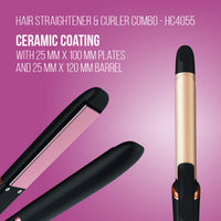 Havells HAIR STRAIGHTENER HC 4055 - Premium Hair Styling Appliance