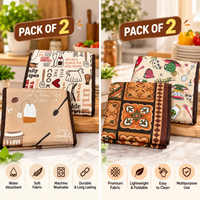 Anupam printed kitchen towel pattern variants and features