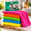 Anupam pack of 5 assorted microfiber cleaning towels