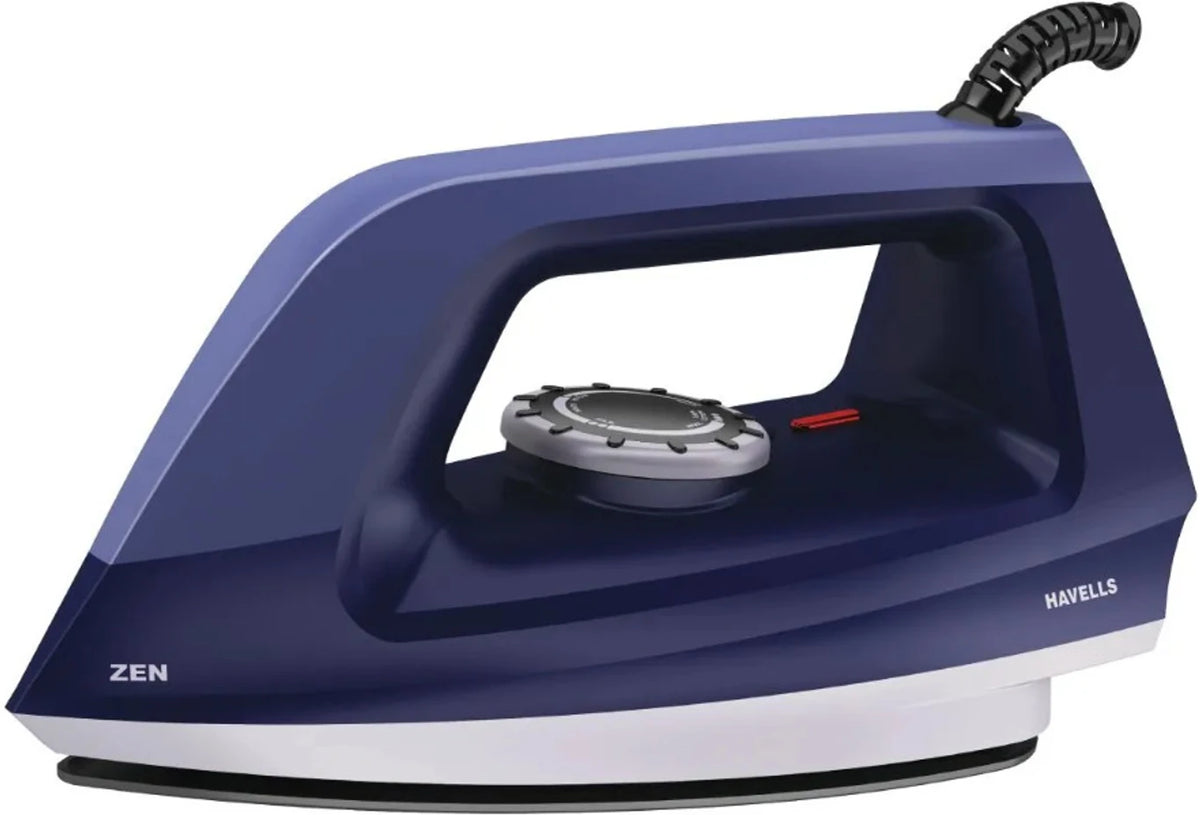 Havells DRY IRON ZEN BLUE 1100W - Premium Dry Iron