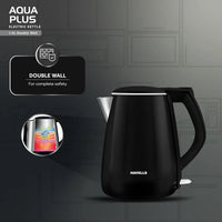 Havells AQUA KETTLE BLACK PLUS 1.2 - Premium Electric Kettle
