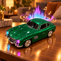 Vintage car speaker lifestyle display