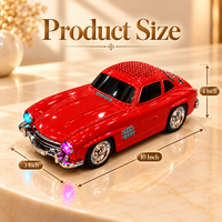 Retro coupe speaker dimensions 10 x 3 x 4 inches