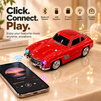 Bluetooth USB TF card playback and LED lights