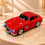 Anupam 10W retro coupe Bluetooth speaker in red