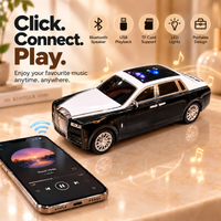 Anupam 15W Bluetooth car speaker - Bluetooth USB TF card and LED features