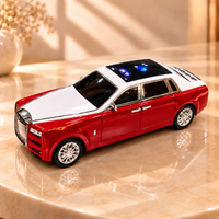Anupam luxury car 15W Bluetooth speaker - red and white product image 8
