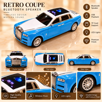 Anupam wireless car shaped speaker multiple angles and features