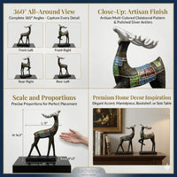 Anupam metallic art figurine showpiece AFU-184-67 decor view