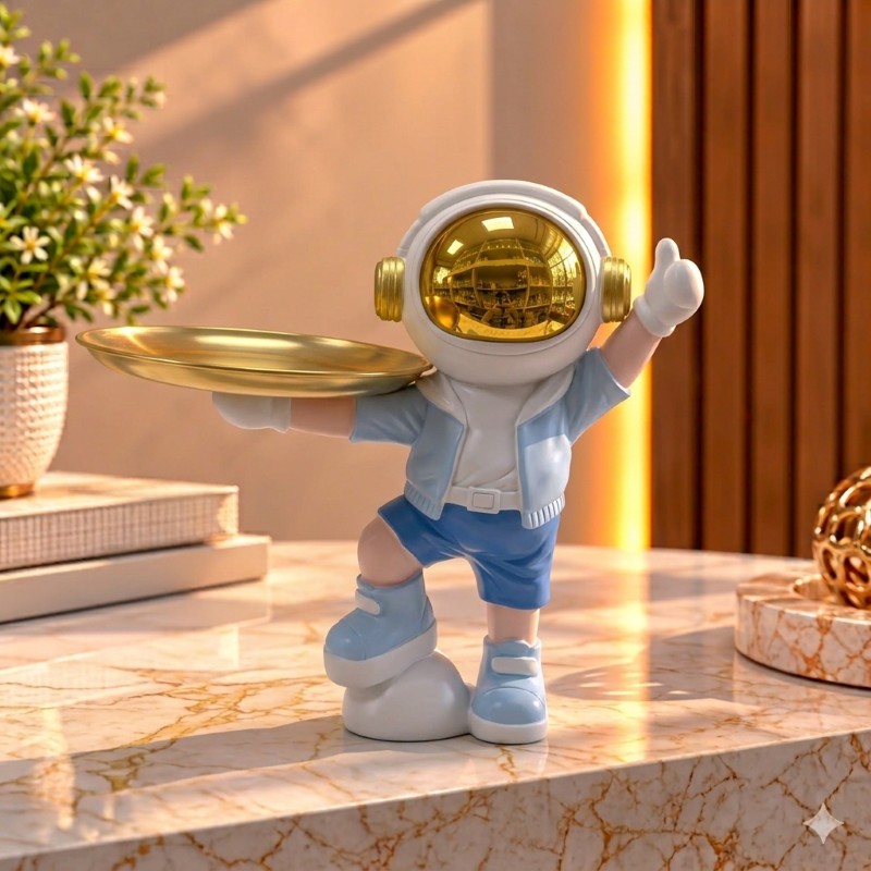 Anupam metallic art figurine showpiece front view