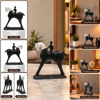 Anupam modern abstract art figurine detail view