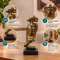 Anupam modern abstract figurine showpiece features view