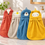 Anupam cute animal microfiber hanging hand towels pack of 4