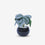 Artificial Green Leaf Plant in Black Pot / Decorative Table Plant / Home Decor Planter