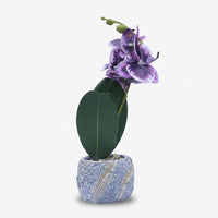 Artificial Mixed Succulent Plant in White & Gold Ceramic Pot, Multicolour Decorative Plant for Home Décor & Gifting