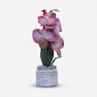 Premium Artificial Graceful Flower Pot Home Decor, Decorative Home Item / Tabletop Statue / Luxury Flower Showpiece for Living Room, Office & Gifting