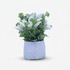 Premium Artificial Graceful Flower Pot Home Decor, Decorative Home Item / Tabletop Statue / Luxury Flower Showpiece for Living Room, Office & Gifting