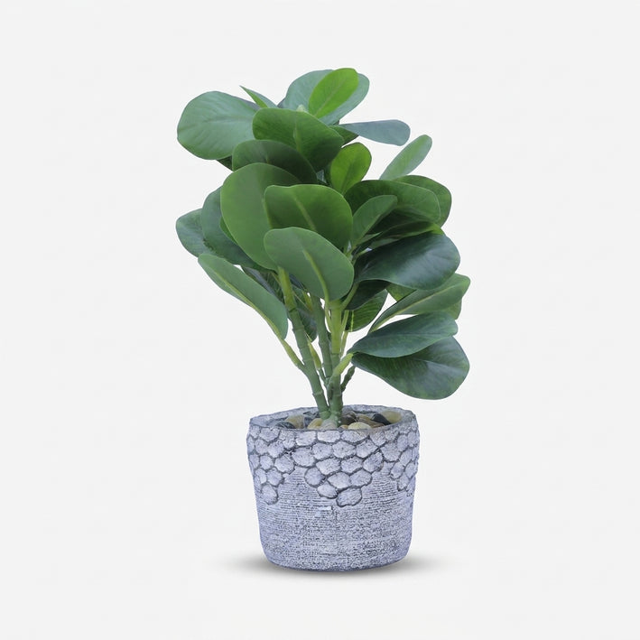 Premium Artificial Graceful Flower Pot Home Decor, Decorative Home Item / Tabletop Statue / Luxury Flower Showpiece for Living Room, Office & Gifting