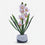Premium Artificial Beautiful Flower Pot Home Decor, Decorative Home Item / Tabletop Statue / Luxury Flower Showpiece for Living Room, Office & Gifting