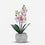 Premium Artificial Beautiful Flower Pot Home Decor, Decorative Home Item / Tabletop Statue / Luxury Flower Showpiece for Living Room, Office & Gifting