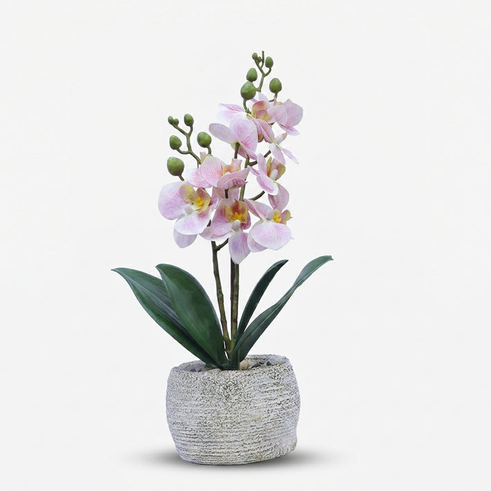 Premium Artificial Beautiful Flower Pot Home Decor, Decorative Home Item / Tabletop Statue / Luxury Flower Showpiece for Living Room, Office & Gifting