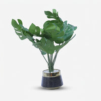 Premium Artificial Beautiful Flower Pot Home Decor, Decorative Home Item / Tabletop Statue / Luxury Flower Showpiece for Living Room, Office & Gifting