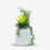 Premium Artificial Beautiful Flower Pot Home Decor, Decorative Home Item / Tabletop Statue / Luxury Flower Showpiece for Living Room, Office & Gifting