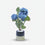 Premium Artificial Beautiful Flower Pot Home Decor, Decorative Home Item / Tabletop Statue / Luxury Flower Showpiece for Living Room, Office & Gifting