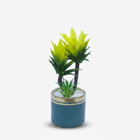 Premium Artificial Beautiful Flower Pot Home Decor, Decorative Home Item / Tabletop Statue / Luxury Flower Showpiece for Living Room, Office & Gifting