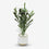 Premium Artificial Beautiful Flower Pot Home Decor, Decorative Home Item / Tabletop Statue / Luxury Flower Showpiece for Living Room, Office & Gifting