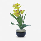 Premium Artificial Beautiful Flower Pot Home Decor, Decorative Home Item / Tabletop Statue / Luxury Flower Showpiece for Living Room, Office & Gifting