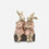 Rabbit Couple Showpiece in Pink Dress, Multicolour Resin Decorative Figurine for Home Décor, Table Décor & Gifting