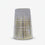 Premium Gorgeous Modern Grey & Gold Grid Pattern Ceramic Vase for Home Decor