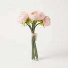 Premium Elegant Artificial Pink Ranunculus Flower Bouquet for Home Decoration