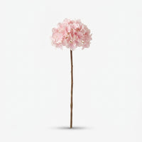 Premium Graceful Artificial Pink Hydrangea Flower Stem for Home Decoration