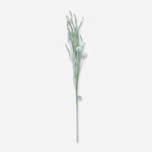 Artificial White Decorative Flower Stick, Multicolour Long Floral Stem for Vase Arrangement, Home Décor & Floral Display