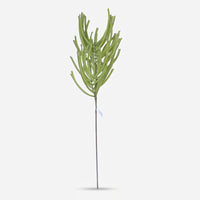 Premium Exquisite Artificial Green Decorative Leaf Stem for Home Decoration